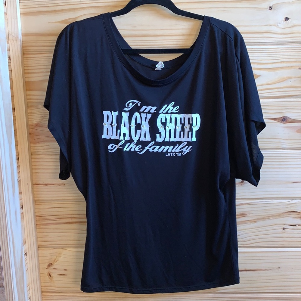 LHTX Black Sheep of the Family 🐑 Size Large Shirt